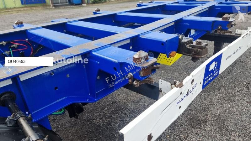 Semitrailer Kögel 10x NACZEPA POD KONTENER...