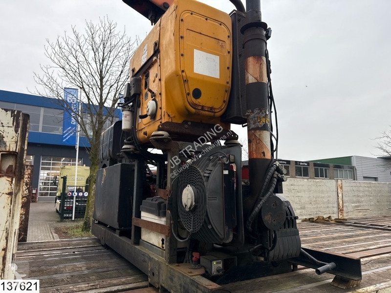 Semitrailer Lecitrailer open laadbak Palfinger...