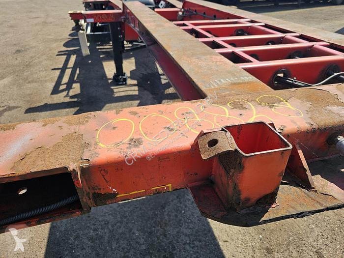 Semitrailer Krone 27 | 3 axle container chassis...