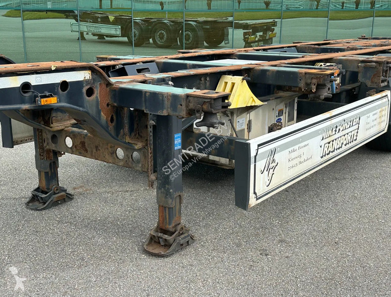 Semi remorque Krone BACK SLIDER LIFT AXLE...