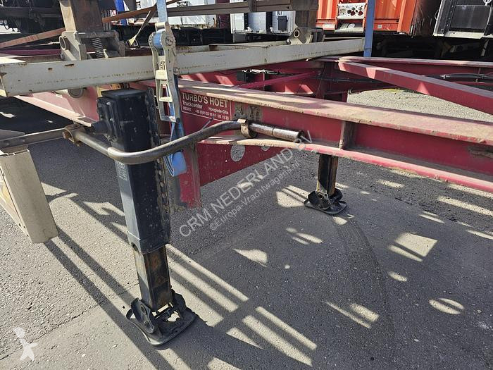 Sættevogn  40/45 ft container chassis bpw drum...