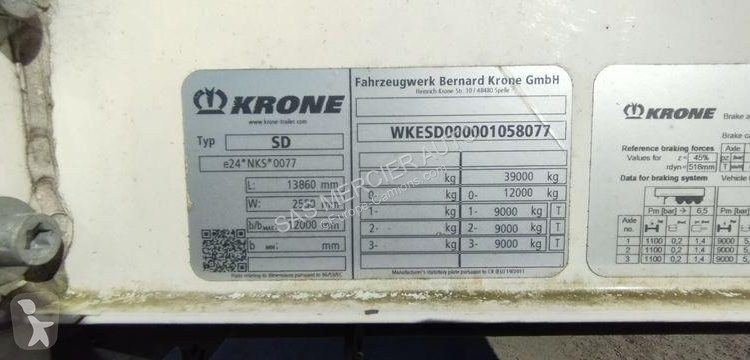 Semitrailer Krone