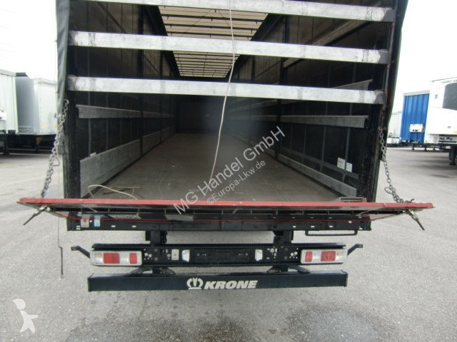 Semitrailer Krone SD Planenauflieger Liftachse,...