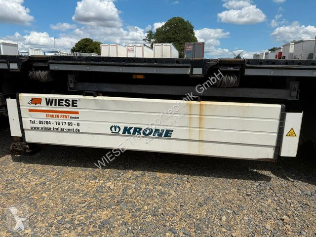 Semitrailer Krone 27 Mega Stahlmatten Auflieger