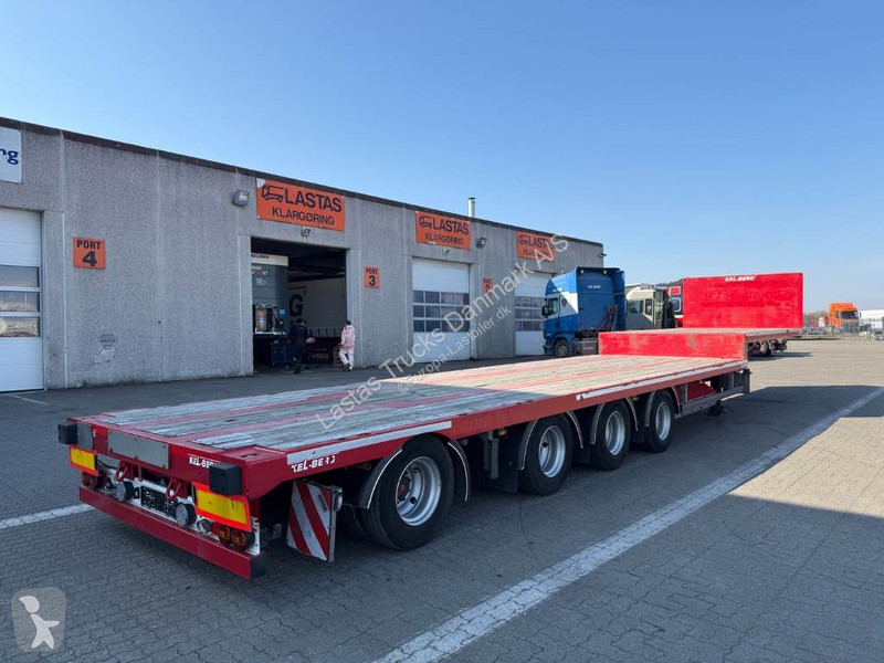 Semitrailer Kel-Berg 4-axle Step deck...