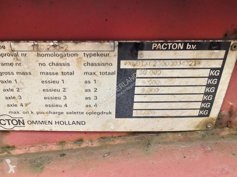 Semiremorca Pacton TXC 230-2