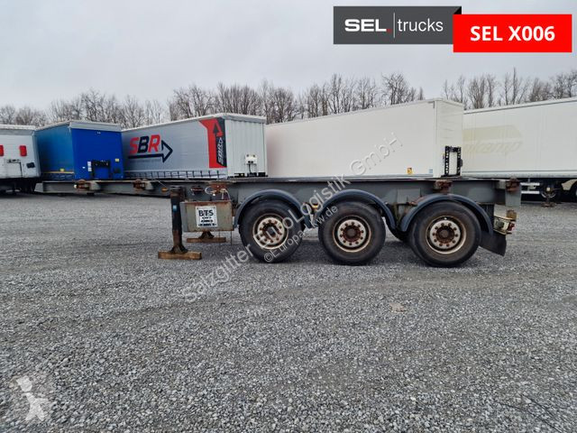 نصف مقطورة Krone C 24 Containerchassie (Gesamt...