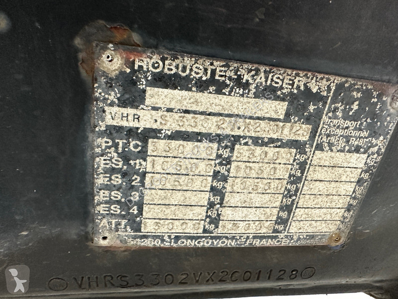 Semiremorca Robuste Kaiser 25 cub in steel