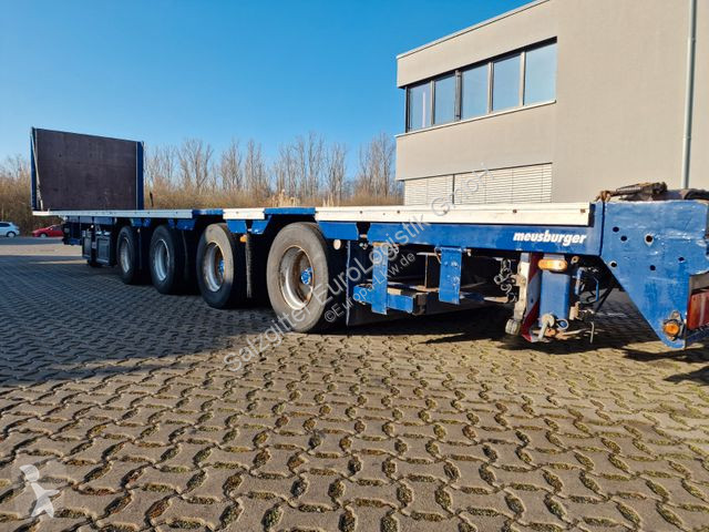 Semiremorca Meusburger MPS-4 / Lenkachse /...