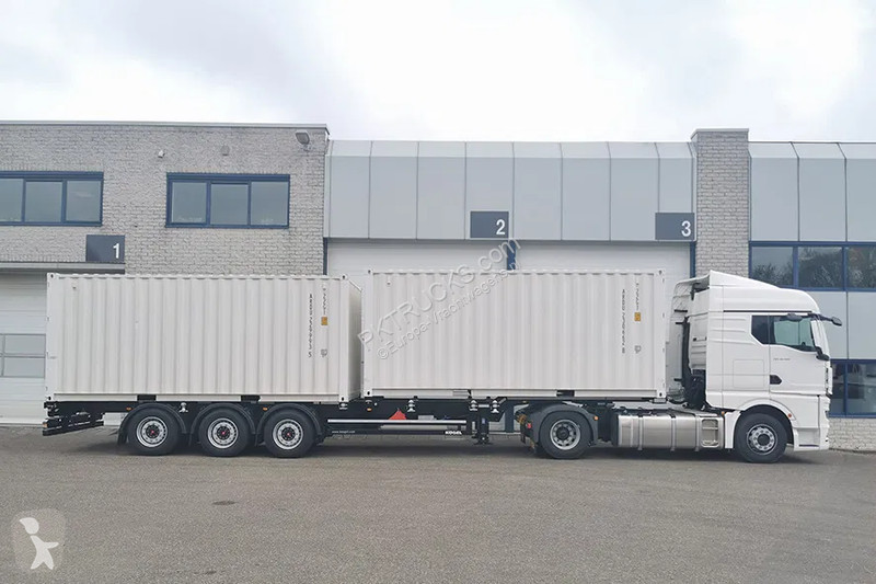 Semi remorque Kögel S24-2 Port 40 Simplex...