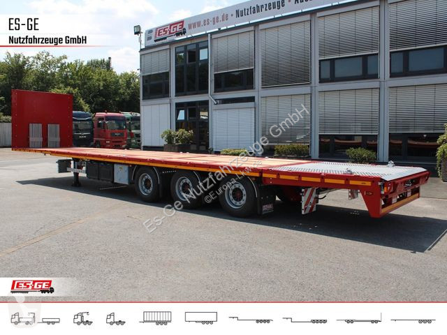 Semiremorca ES-GE 3-Achs Megatrailer, hydr....