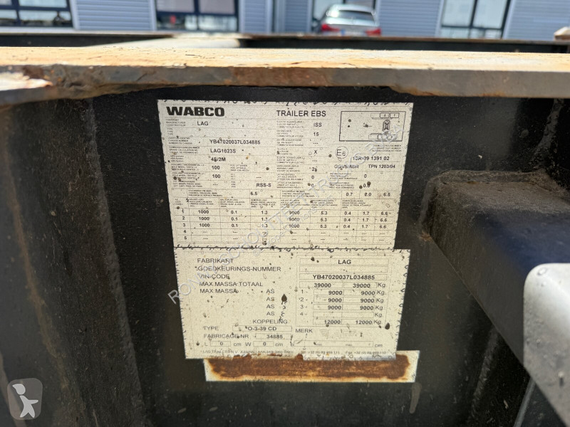 Sættevogn LAG 0-3-39 CD Containerchassis 0-3-39...