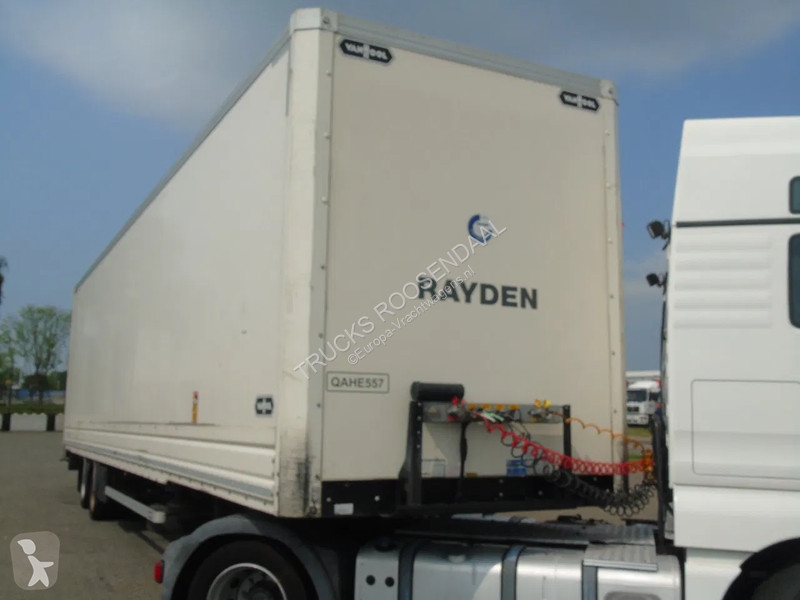Semitrailer Van Hool 2x axle + rollers hydra