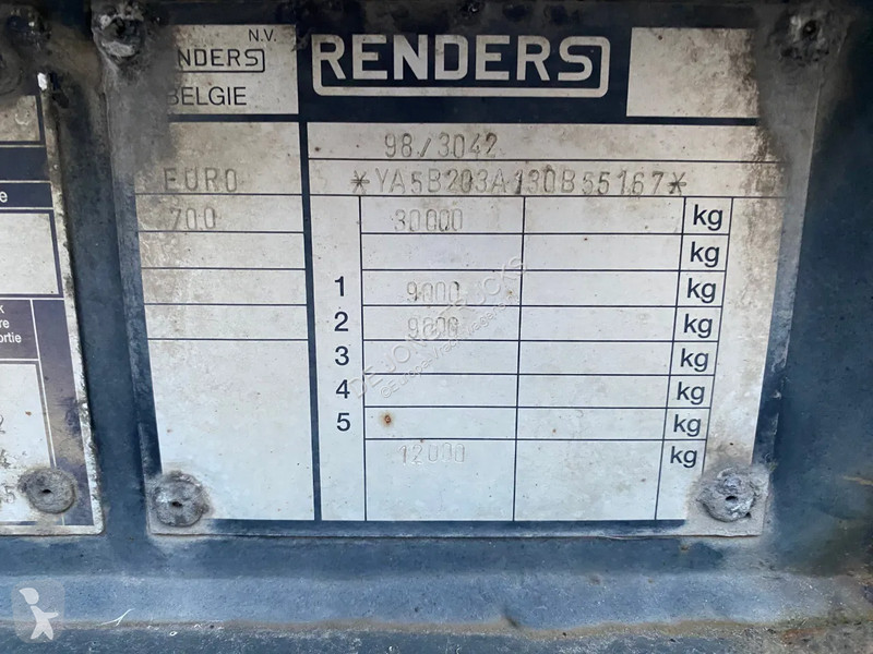 Semitrailer Renders Euro 700 / Container...