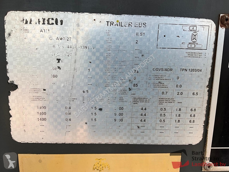 Semiremorca ATM OKA 17/27 Kiptrailer 3 Assen as...