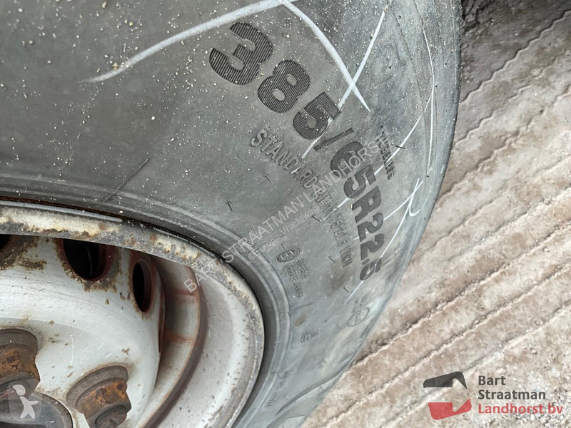 Semitrailer Krone 27 3 Assen Vlakke oplegger
