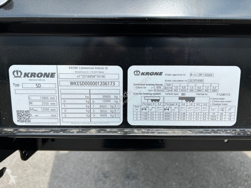 Semiremorca Krone Profi Liner SDP 27 Baustoff...