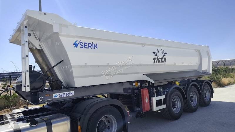 Semi remorque Serin Tiger HARDOX 28 m³ Tipper...