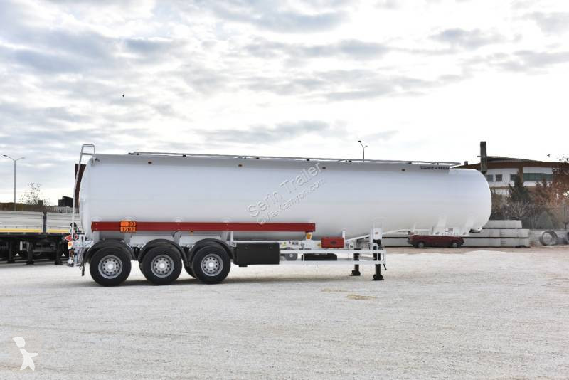 Semi remorque Serin Aluminum  Fuel Oil Tanker...
