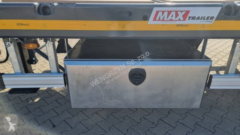 Oplegger MAX Trailer platforma z hydraulicznie...