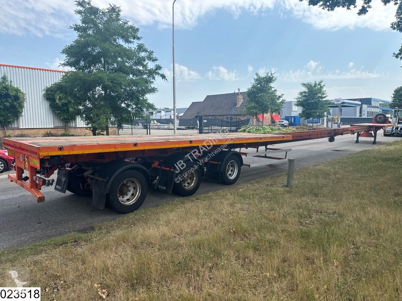 Semitrailer Nooteboom open laadbak 55000 KG,...