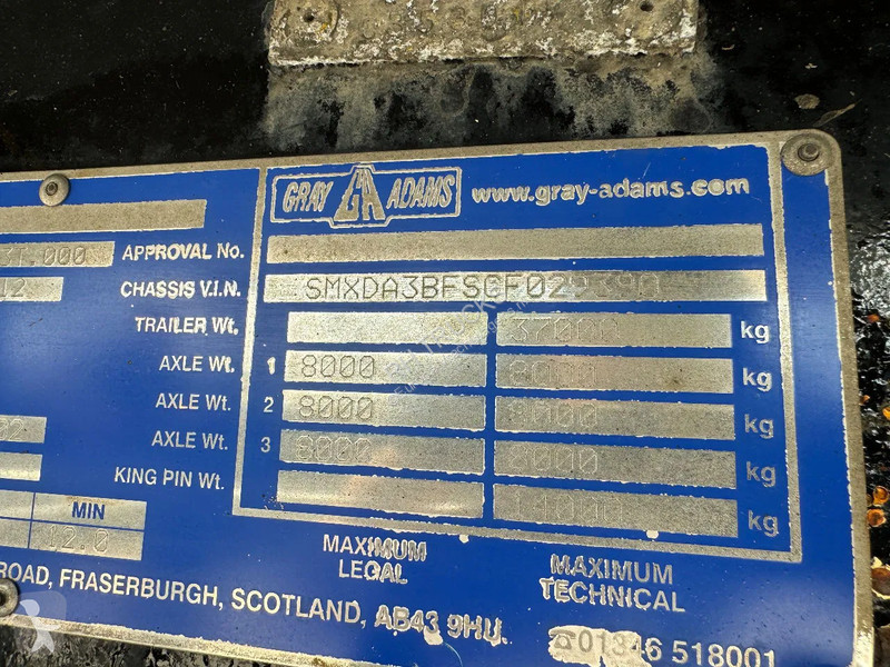Oplegger  6X THERMO KING SLX 200 -13,4X2,5X2,6...