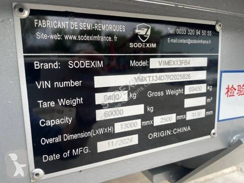 Semitrailer Sodexim PLATEAU PORTE-CONTAINER 40'