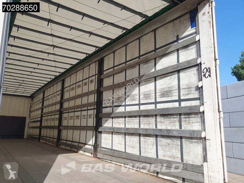 Semitrailer Krone 3 axles MEGA Schiebedach Hubdach