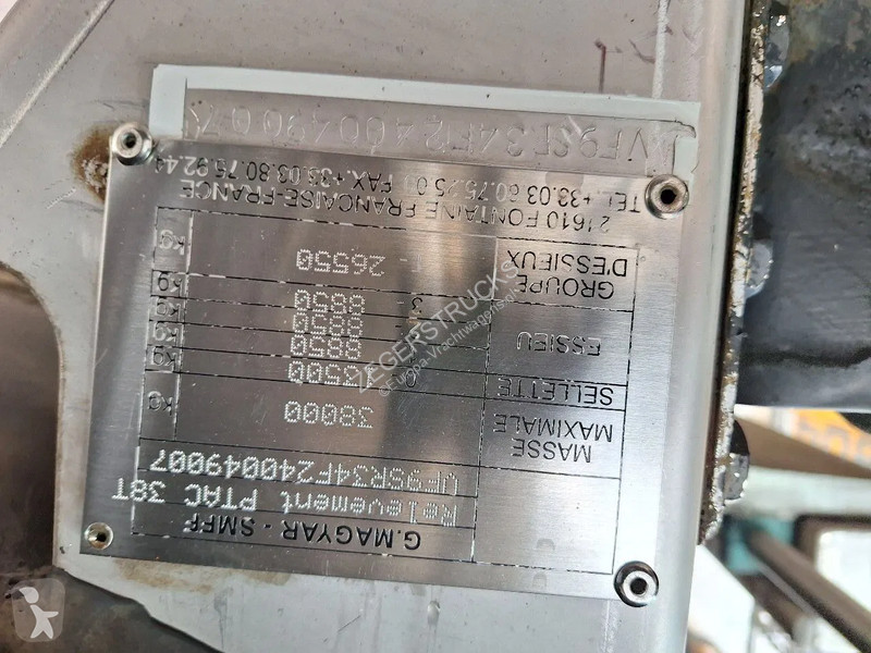 Semirimorchio Magyar SR34F22A