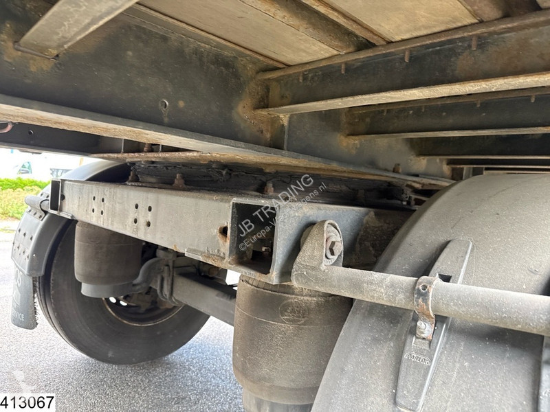 Semirimorchio Van Hool gesloten bak Dhollandia