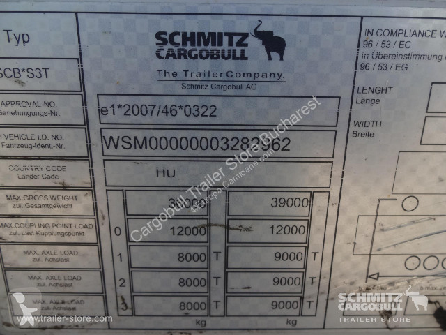 Oplegger Schmitz Cargobull Curtainsider Varios