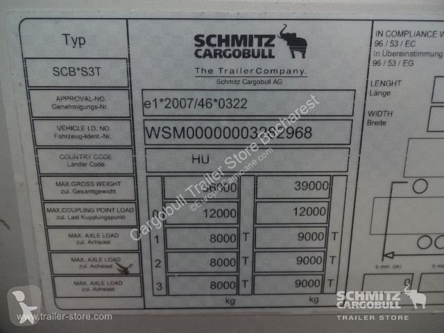 Semiremorca Schmitz Cargobull Curtainsider Varios