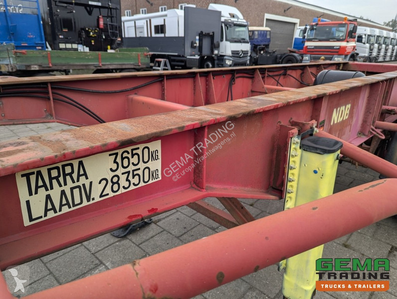 Semiremorca  SD-901M 20FT 2-Assen ROR...