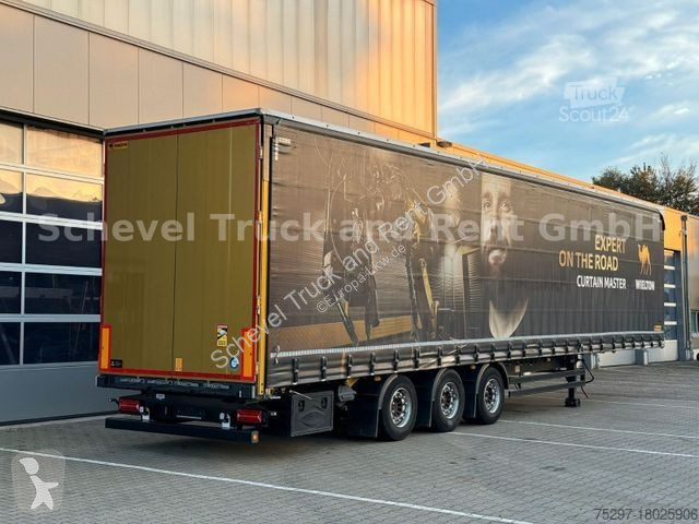 Semitrailer Wielton NS-3 Liftachse, Edscha...