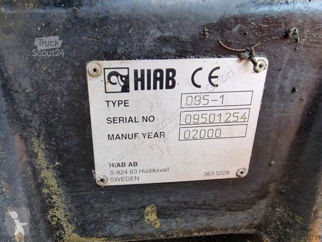 Oplegger VM VM Trailers / Tri Axle crane Kran...