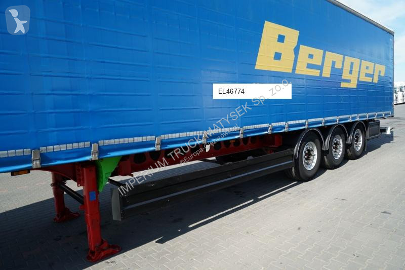 Semitrailer Berger ECOTRAIL / FIRANKA /...