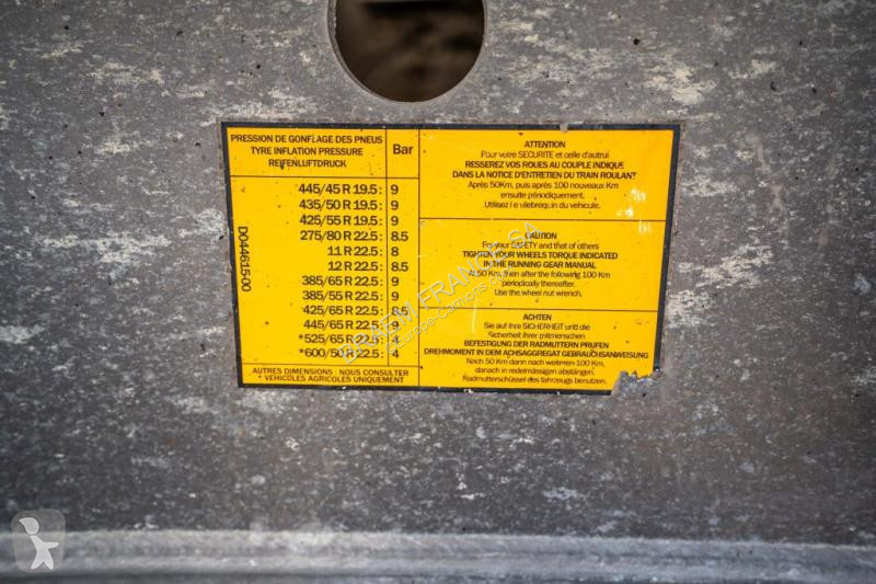 Semirimorchio Benalu C39C17-ALU + BACHE - 30m3