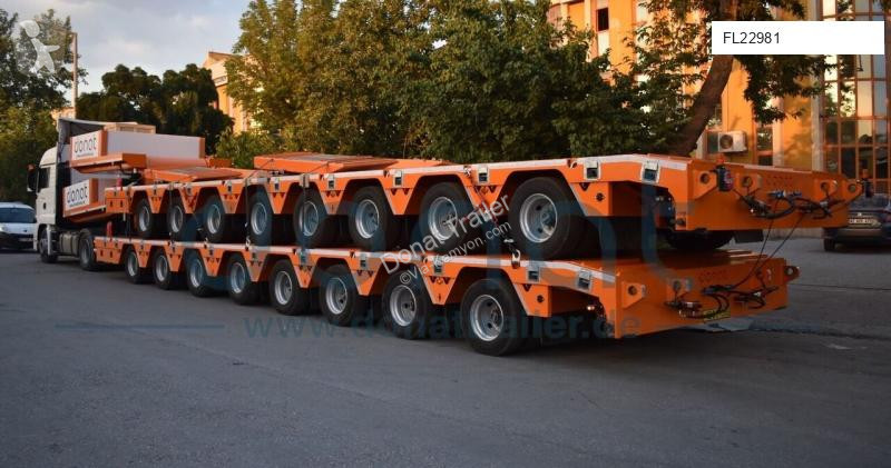 Semiremorca Donat 8 axle lowbed with hydraulic...