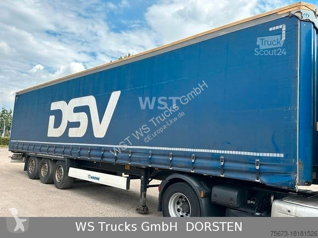 Semitrailer Krone 3 x SDP27 Profiliner Edscha...