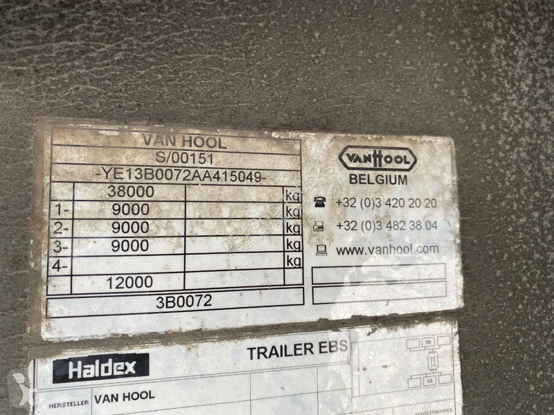 Oplegger Van Hool Tautliner / ADR / 1x Lift...