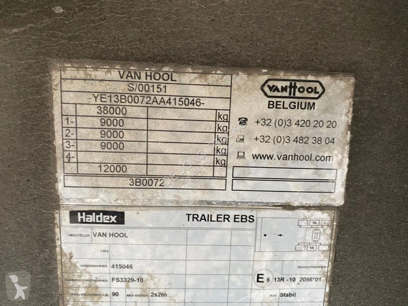 Oplegger Van Hool Tautliner / ADR / 1x Lift...