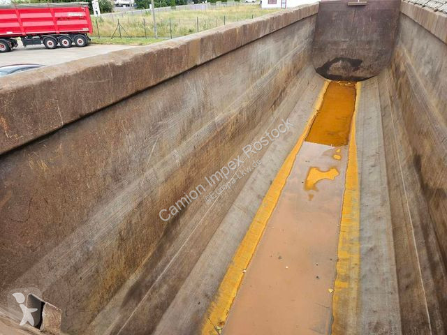 نصف مقطورة Kempf 55 cbm Stahl, Lift, ALCOA,...