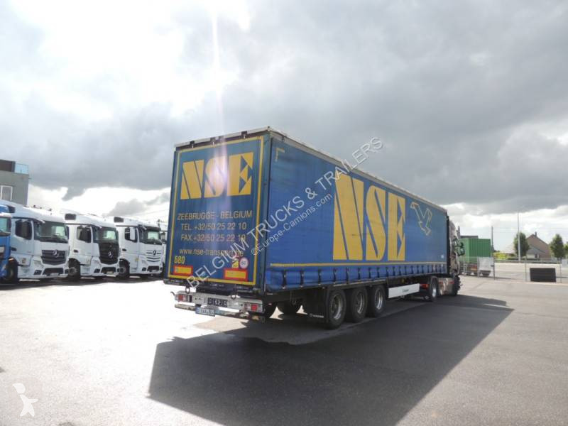 Semitrailer Krone damage