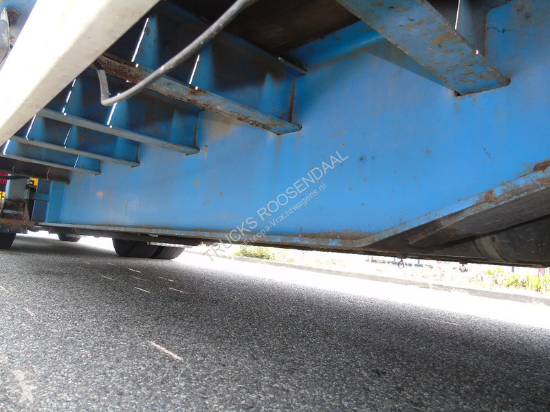 Semiremorca MOL + ramps + 3x axle + steering