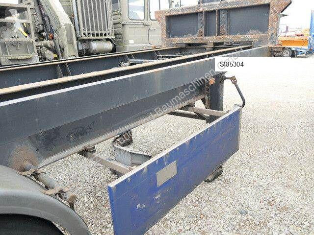 Oplegger Fischer NWK26, Kippchassis, 20 Fuß...