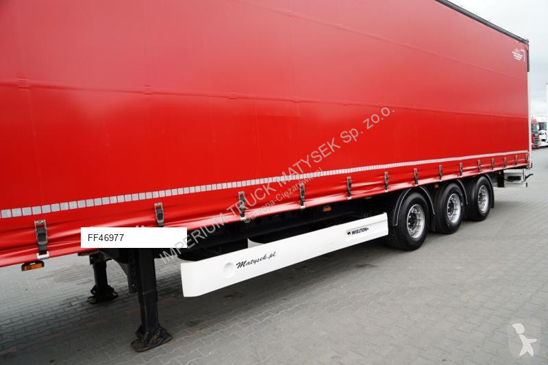 Semitrailer Wielton FIRANKA MEGA / LOWDECK / OŚ...