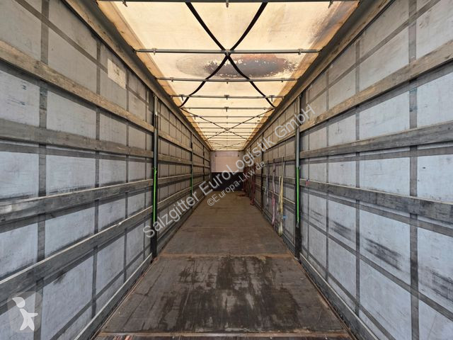 Semitrailer Fliegl SDS01 / Hubdach / EDSCHA /...