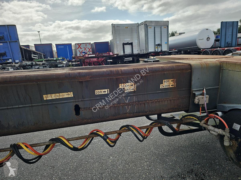 Semitrailer Pacton 3 AXLE MULTI YARD CHASSIS |...
