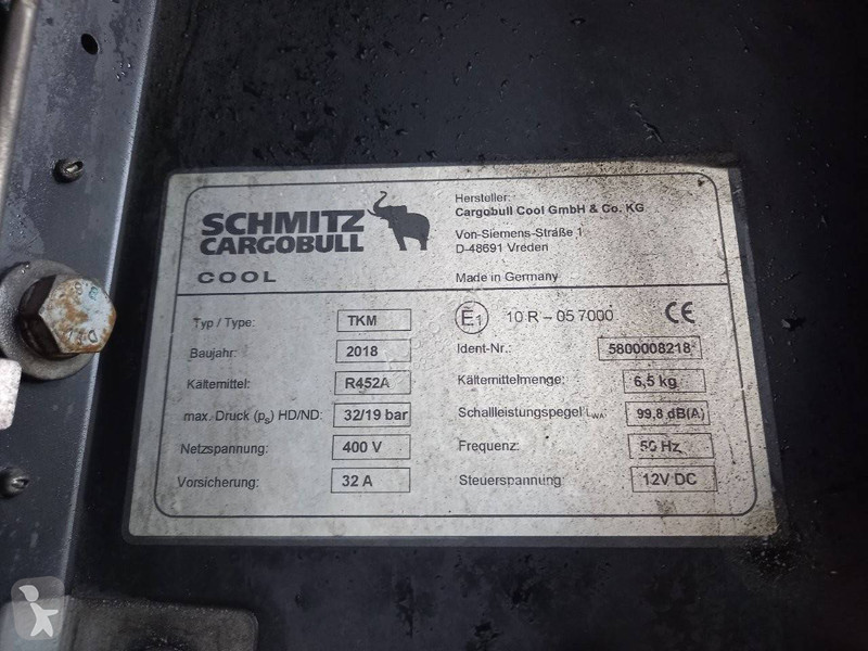 Semirremolque Schmitz Cargobull Auflieger...