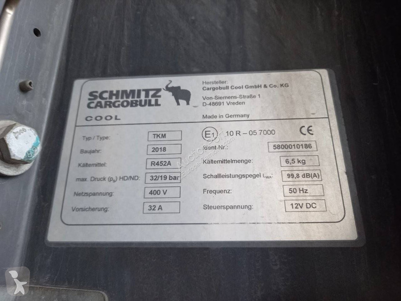 Semirremolque Schmitz Cargobull Auflieger...